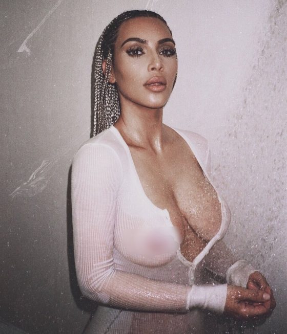 Kim Kardashian Hot Tits - Kim Kardashian shakes the social media again with her new nude and sexy  photos! â‹† Pandesia World