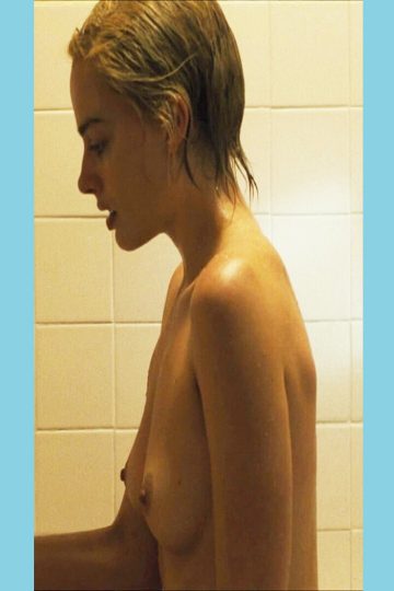 Margot Robbie nude tits scene in Dreamland (gif)