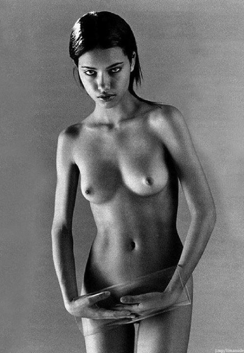 young Adriana Lima nude