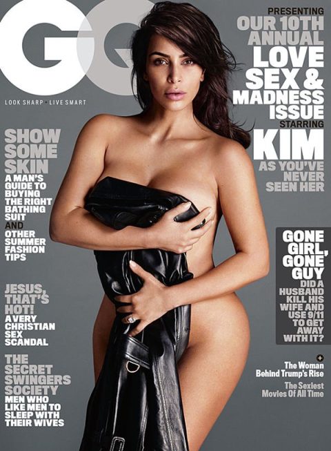 Kim Kardashian GQ cover girl